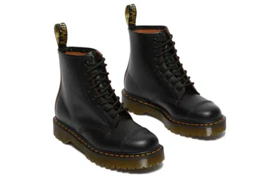 Dr. Martens 1460 Waterproof 8 Eye Boots In Black