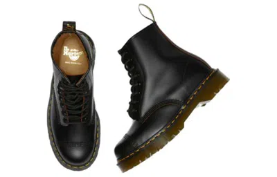 Dr. Martens 1460 Waterproof 8 Eye Boots In Black