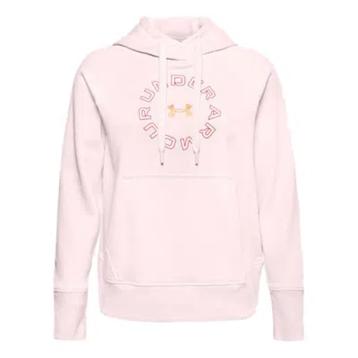 Under Armour (wmns)  Rival Metallic Fleece Hoodie Pink