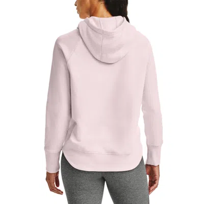 Under Armour (wmns)  Rival Metallic Fleece Hoodie Pink