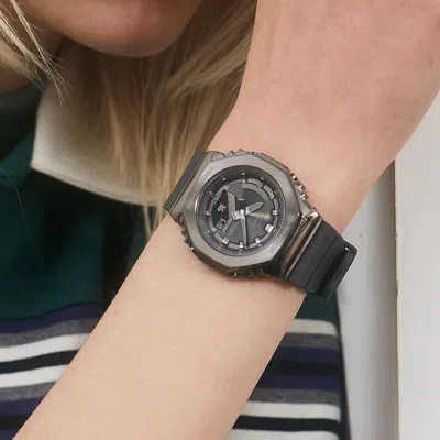 Casio G-shock Analog-digital 'grey' In Gray