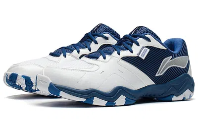 Li-ning Sound Wave 2 'white Dark Blue' In Multi