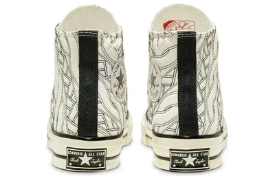 Converse (wmns)  Chuck 70 High 'runway Cable - Egret Black' In Multi
