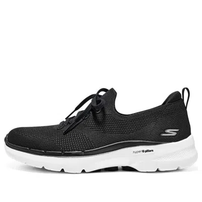 Skechers (wmns)  Go Walk 6 Hyper Burst 'black White' In Multi