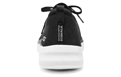Skechers (wmns)  Go Walk 6 Hyper Burst 'black White' In Multi