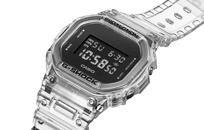Casio G-shock Square 'white' In Metallic