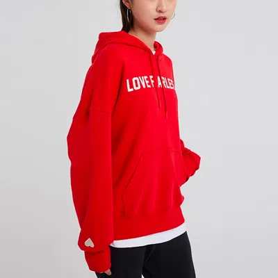 Converse (wmns)  Love The Progress 2.0 Oversized Pullover Hoodie 'red'