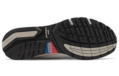 New Balance Made In Us 992 Leather And Mesh Trainers