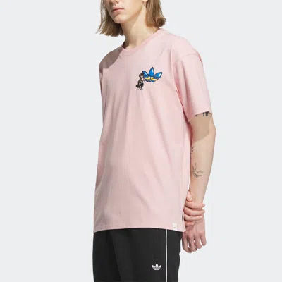 Adidas Originals X Monkey Kingdom Gfx T-shirt 'pink'