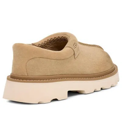 Ugg Suede Lace-up Chunky Sole Shoes In Brown