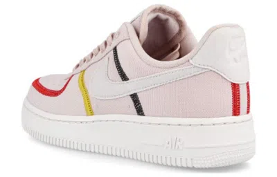 Nike (wmns)  Air Force 1 '07 Low Lx 'stitched Canvas - Siltstone Red' In Gray