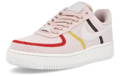 Nike (wmns)  Air Force 1 '07 Low Lx 'stitched Canvas - Siltstone Red' In Gray