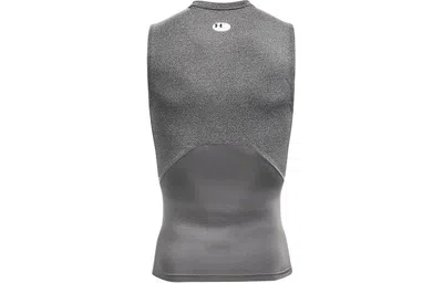 Under Armour Logo-print Tank Top In Gray