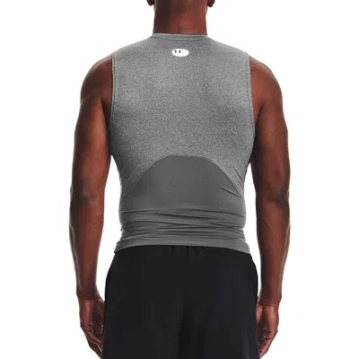 Under Armour Logo-print Tank Top In Gray