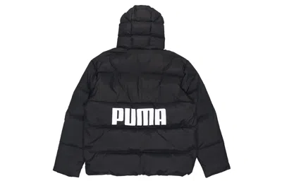 Puma Essential Down Coat 'black White'