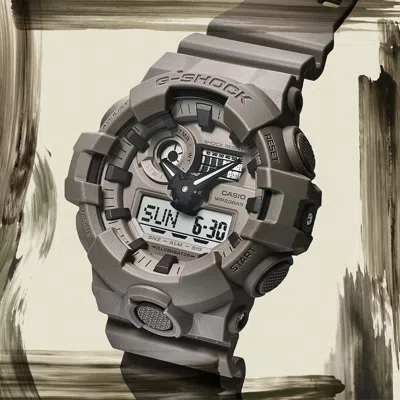 Casio G-shock Digital-analog 'taupe' In Gray