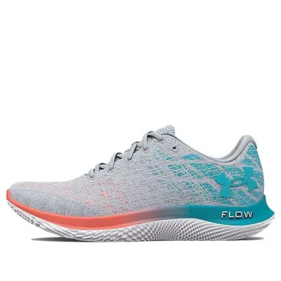 Under Armour (wmns)  Flow Velociti Wind 'halo Grey Fresco Blue' In Gray