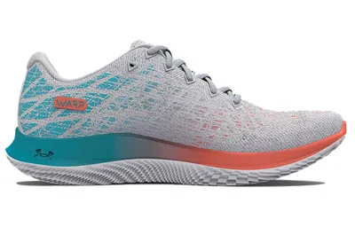 Under Armour (wmns)  Flow Velociti Wind 'halo Grey Fresco Blue' In Gray