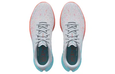 Under Armour (wmns)  Flow Velociti Wind 'halo Grey Fresco Blue' In Gray