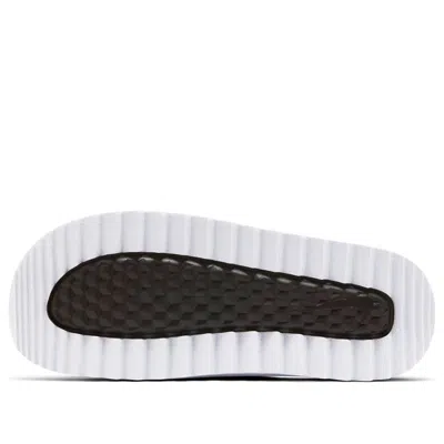 Nike Asuna Slide 'black White' In Brown