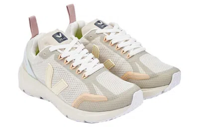 Veja Woman Sneakers Light Grey Size 5 Textile Fibers In Gray