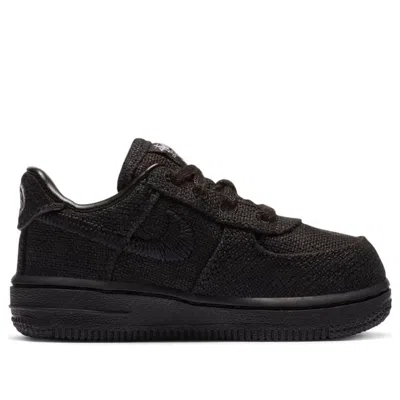 Nike (td)  X Stussy Air Force 1 Low 'black'