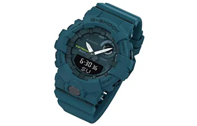 Casio G-shock Analog-digital 'green' In Blue