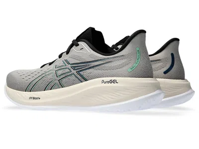 Asics Gel-cumulus 26 'moonrock Dark Mint' In Gray