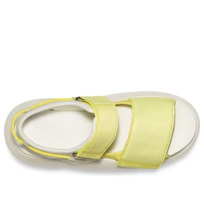 Ugg (wmns)  La Cloud Strap Flatform Sandal 'neon Green White' In Multi
