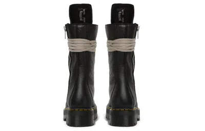 Dr. Martens Dr.martens X Rick Owens 1918 Leather Lace Up Platform Boots 'black'