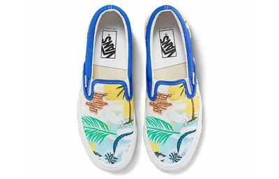 Vans Og Classic Slip-on 'spring Brick' In White
