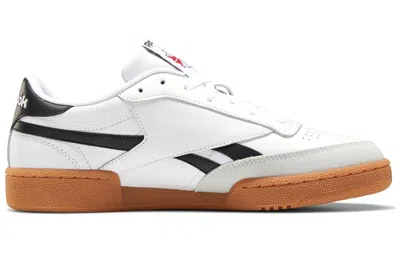 Reebok Man Sneakers White Size 9 Leather In Multi
