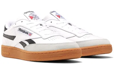 Reebok Man Sneakers White Size 9 Leather In Multi