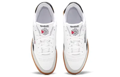 Reebok Man Sneakers White Size 9 Leather In Multi