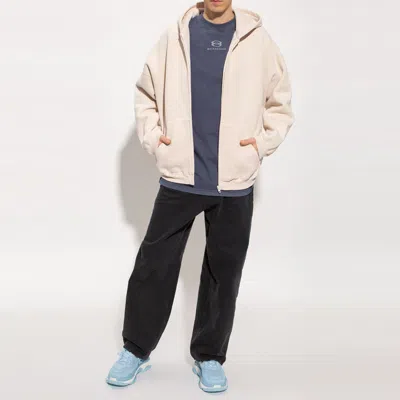 Balenciaga Unity Icon T-shirt 'grey' In Blue