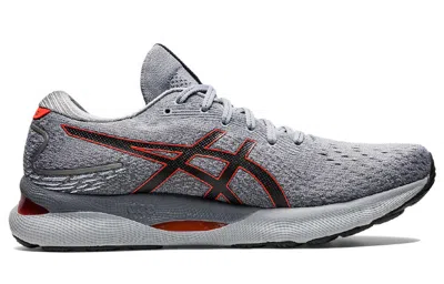 Asics Gel-nimbus 24 'sheet Rock Cherry Tomato' In Gray