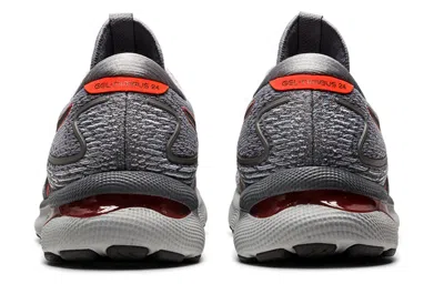 Asics Gel-nimbus 24 'sheet Rock Cherry Tomato' In Gray