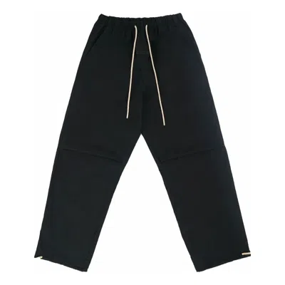 Essentials Fear Of God  Fw23 Relaxed Trouser 'jet Black'