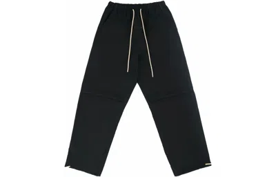 Essentials Fear Of God  Fw23 Relaxed Trouser 'jet Black'