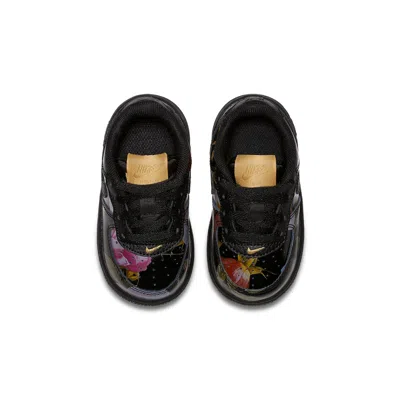 Nike (td)  Force 1 Lxx 'floral' In Black
