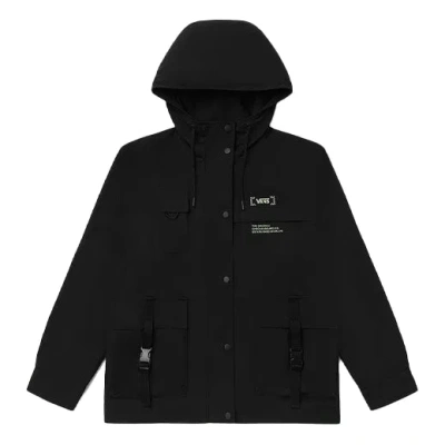 Vans (wmns)  Cargo Multiple Pockets Hooded Jacket Black