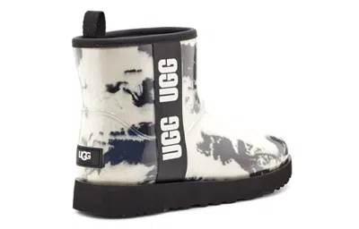 Ugg Classic Clear Mini Marble Boot In White