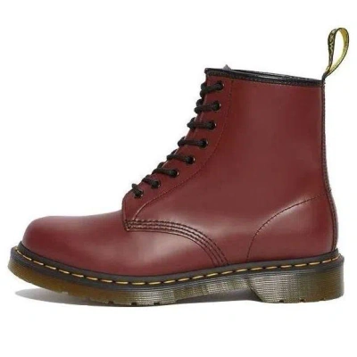 Dr. Martens Dr.martens Smooth Boots In Cherry Color Leather