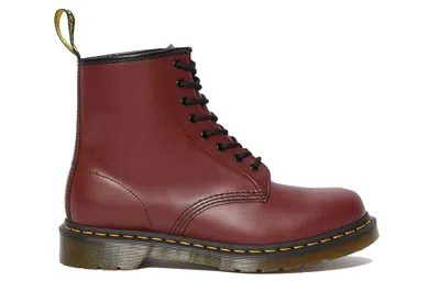 Dr. Martens Dr.martens Smooth Boots In Cherry Color Leather