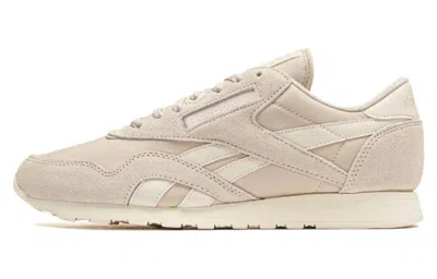 Reebok Classic Nylon 'stucco Vintage Charcoal' In Pink