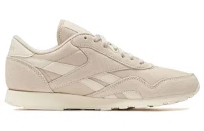 Reebok Classic Nylon 'stucco Vintage Charcoal' In Pink