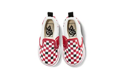 Vans (td)  Classic Slip-on V 'checkerboard - I Heart' In White