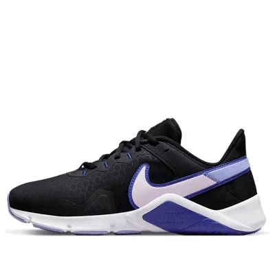 Nike (wmns)  Legend Essential 2 'black Lapis Light Thistle' In Multi