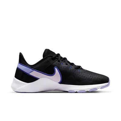 Nike (wmns)  Legend Essential 2 'black Lapis Light Thistle' In Multi