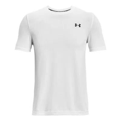 Under Armour Ua Sportstyler Logo Training Sports Short Sleeve Couple Style White In White